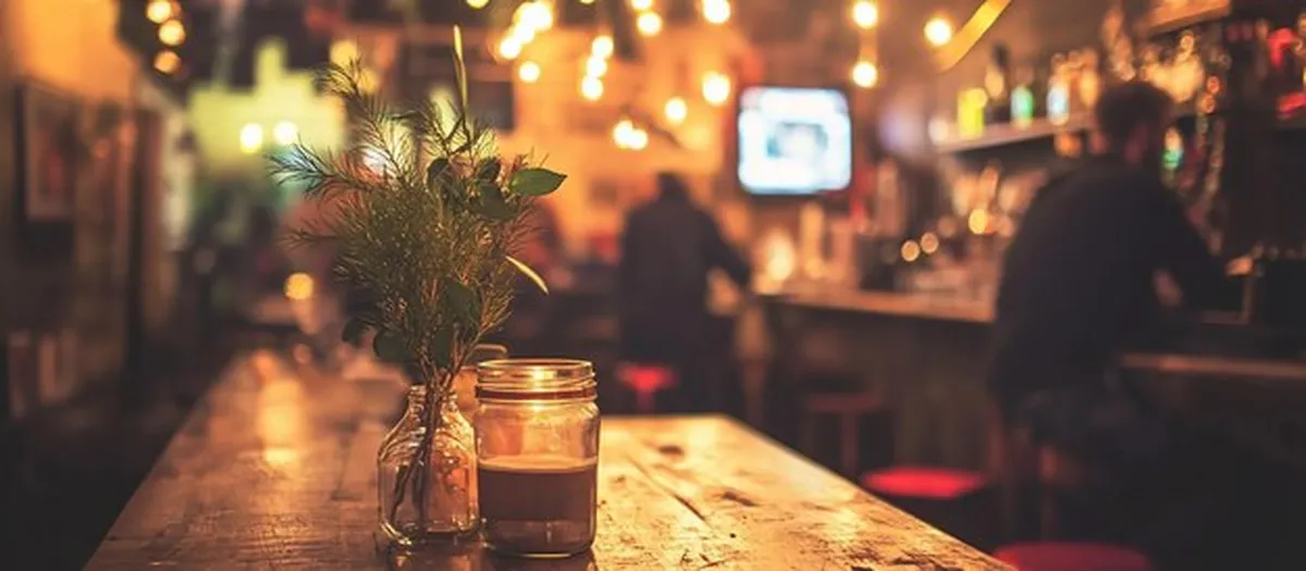 Interior de La Mulata, restaurante en Santander